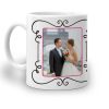 077. Romantic Mug With Image and Text -Left