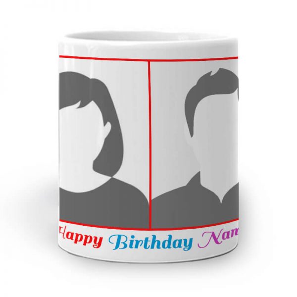 PC029. Happy Birthday Wish Mug Middle